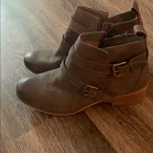 Grey booties size 7.5